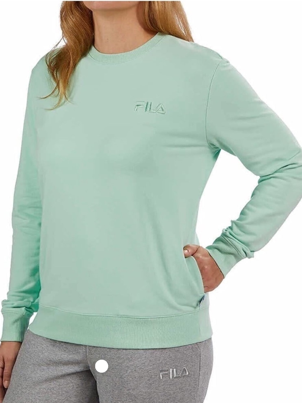 Fila Women’s French Terry Crewneck Sweatshirt